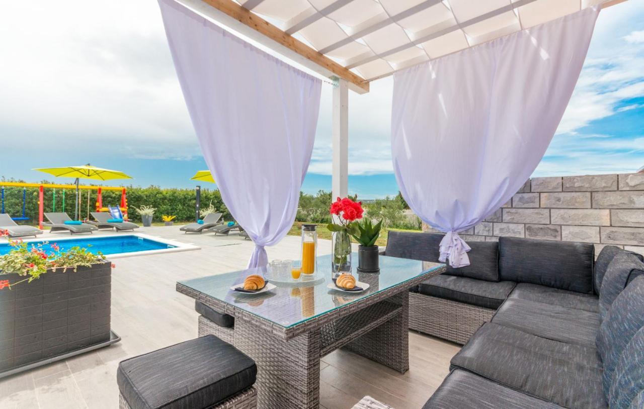 Villa Maris Zadarvillas Tinj Extérieur photo