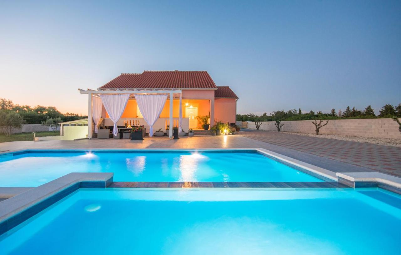 Villa Maris Zadarvillas Tinj Extérieur photo
