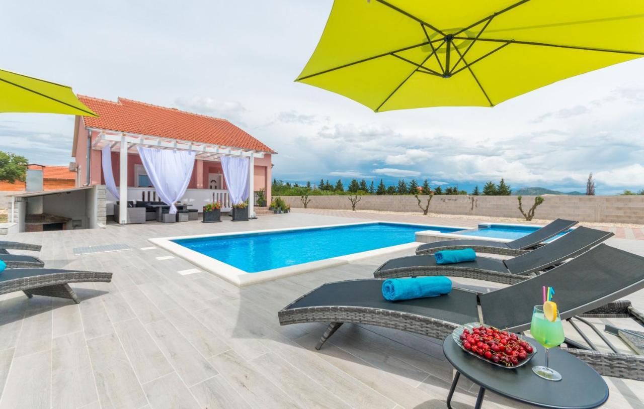 Villa Maris Zadarvillas Tinj Extérieur photo